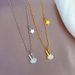 Body 【 Full Titanium Steel 】 Beimu Rabbit Ultra Simple Wind Furnace Real Gold Necklace Female INS Mesh Red Collar Chain 【 】_ipsvogv.com