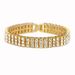Men's 3-Row Diamond Bracelet Fashion Trendy Hiphop Handpiece_ipsvogv.com