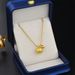 2021 New Frosted Small Gold Ball, Round Bead, Snake Bone Chain, Personalized Titanium Steel Mesh Red Geometric Neck_ipsvogv.com