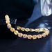 New Fashionable And Versatile Women's Colorful Zircon Bracelet, Brass Hand Jewelry, Not Easy To Fade, Trendy Bracelet_ipsvogv.com
