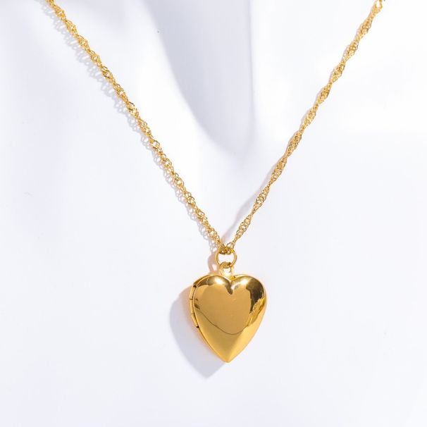Women's Jewelry Love Words Vows Album Opening And Closing Necklace Female Retro Personality English Word Jewelry Moon Back Moon_ipsvogv.com
