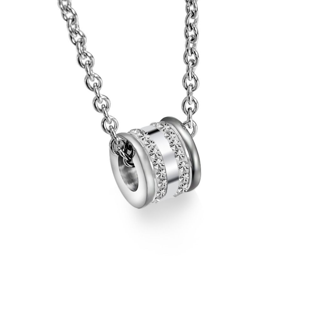 INS cold style Japanese and Korean personality trendy neutral necklace for men and women Student trendy wear titanium steel pendant small gift_ipsvogv.com