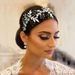 Bridal Headband Protein Rhinestone Alloy Decoration Handmade Soft Hair Accessories Wedding Party Styling Accessories_ipsvogv.com