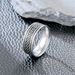 Titanium Steel Ring, Punk Gothic Tibetan Scripture, Men's Ring Bracelet_ipsvogv.com