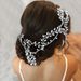 Bridal Hair Accessories, Shiny Rhinestones, Decorative Hair Crowns, Handmade Diamond Studded Wedding Party Headbands_ipsvogv.com