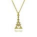 Hip Hop Punk Crown Tower Pendant Necklace Trendy Men's INS Necklace Spot_ipsvogv.com