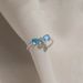 2024 New Fashionable Simple Bow For Women Niche Design, Featuri A Cold And High-end Style With An Open Index Fier_ipsvogv.com
