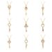 Gold Color Preserving Love Key Necklace Female Ins Clavicle Chain Korean Version Crystal Zircon Pendant Necklace_ipsvogv.com