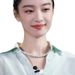 New Magnetic Buckle Pearl That Won't Fade, Women's Light Luxury And High-end Feel Really Much Linen Gray Versatile_ipsvogv.com