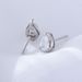 Women's Jewelry Water Drop Zircon Earrings 925 Sterling Silver Light Luxury High End Versatile Earrings Ear Jewelry_ipsvogv.com