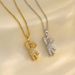 Little Necklace Women's New Violent Bear Pendant Versatile High End Titanium Steel Lock Bone Chain Accessories_ipsvogv.com