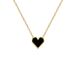 Body 【 Whole Titanium Steel 】 Cold And Indifferent Wind Love Fritillaria Minimalist Gold Necklace In The Furnace Female 【 】_ipsvogv.com