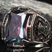 Men's New Oversized Zircon Ring, Nepal High-end Fashion Trendsetter Ring_ipsvogv.com