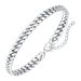 Super Texture Smooth Cuban Men's Hip-Hop Trendy Stainless Titanium Steel Bracelet New Style_ipsvogv.com