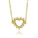 Hollow Love Pearl Necklace Female Simple Korean Version Of Advanced Design Heart Shaped Pendant Clavicle Chain_ipsvogv.com