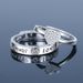 Pure Open Korean Edition Live Interwoven Love Couple Ring Pair Silver Jewelry_ipsvogv.com