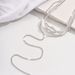 Double Layer Y-Shaped Metal Clavicle Chain - Trendy Layered Necklace For Women_ipsvogv.com