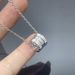 Ice Cube Necklace For Women Classic Square Small Waist Pendant Trendy High End Sense Girlfriends Same Clavicle Chain Necklace_ipsvogv.com