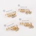 ZE0827 minimalist design stainless diamond studded geometric titanium steel earrings set for women_ipsvogv.com