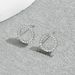 Sweet fresh Korean version geometric for women, versatile inlaid with zircon, high-end niche design and earrings_ipsvogv.com