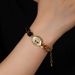 Wedding Language Design, High-end Fashion, Personalized Skeleton Black Agate Bracelet, Men's And Women's Accessories_ipsvogv.com
