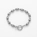 Titanium Cross Flower Crow Bracelet Stainless Steel Hip-Hop OT Buckle Non-Fading Personality Light Luxury Men's Jewelry_ipsvogv.com