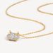 Fashionable Commuting Personality Trend Advanced All Match New Oval Pendant Brass Real Gold Electroplated Necklace For Women_ipsvogv.com