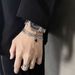 Black Diamond Multi Layer Necklace For Men And Women, High End Design, Titanium Steel Hip Hop Clavicle Necklace, Non Fading Female_ipsvogv.com