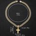 Hip Hop Personalized Alloy Full Diamond Cross Pendant Men's Necklace_ipsvogv.com