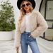 Women's Clothing F0588 fashionable casual women's fur top women's fur short coat Cheng Juan_ipsvogv.com