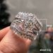 Cao Shi Fashion Jewelry New Three Piece Combination Couple Ring Set_ipsvogv.com