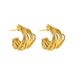 Women’s Jewelry Set Fashion Multi Line Irregular Gold Earrings Light Luxury Simple Fashion Design Earrings_ipsvogv.com