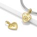 Women's Jewelry MAGIC CHARMS Demon Eye Heart Shape S925 Sterling Silver Gold Plated Pendant Bracelet DIY Accessories_ipsvogv.com