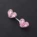 Double Heart Women's Breast Ring Nails Earrings Puncture Jewelry Allergic Breast Ring_ipsvogv.com