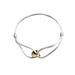 Minimalist geometric style women's personalized cross adjustable design, small bracelet with a unique and high-end feel_ipsvogv.com