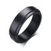 Men's Jewelry Rotatable Stainless Steel Male And Female Couple Ring Gold 6MM Rotating Smooth Plain Ring Index Finger_ipsvogv.com