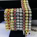 Unisex Hip Hop Trendy Cuban Chain Diamond Bracelet Love Necklace Men And Women Hiphop Valentine's Day Gift_ipsvogv.com