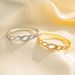 New Diamond Set Fried Dough Twists Design Personalized Gold Stainless Steel Fashion Bracelet_ipsvogv.com