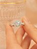 Hot selling Princess Elsa a high-end and lively design, slightly inlaid with button wall plum blossom shaped ring,_ipsvogv.com