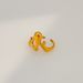 Spot Factory INS Electroplated Titanium Steel Irregular Shaped Liquid Open Ring_ipsvogv.com