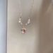 Same Pink Heart Pendant Necklace, Women's Super Sparkling Zircon Fugitive Princess, Light Luxury And High-end Collarbone_ipsvogv.com