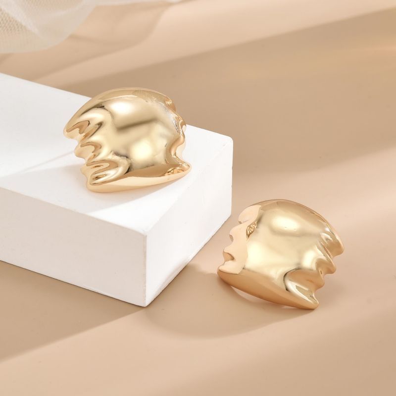 Smooth Simple Heart-shaped For Women, Fashionable Elegant, Cool Romantic Style, With High-end Versatile And Earrings_ipsvogv.com