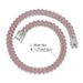 Hip Hop Style Rhombus Cuban Chain Necklace Zinc Alloy 14mm Men's High-end Jewelry_ipsvogv.com