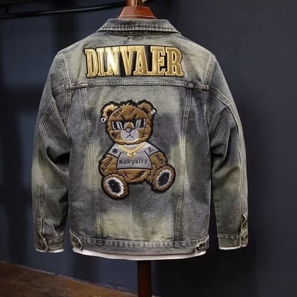 Men's Clothing High end Loose Fashion Jacket Men's Handsome Fashion Tops_ipsvogv.com