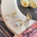 new simple pearl earrings cold style high-end fashion personality versatile temperament earrings_ipsvogv.com