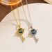 Dedicated titanium steel planet starry sky non-fading necklace women's fashion personality all-match high-grade clavicle chain jewelry_ipsvogv.com