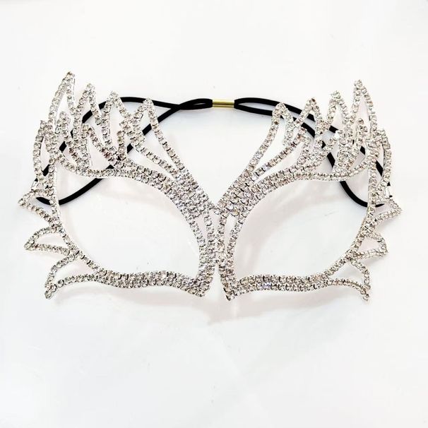 High grade rhinestone mask nightclub sexy dance face accessories shiny fashion jewelry female mask_ipsvogv.com