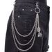 Fashion Ac, Trendy Personality, Spider Web Pendant, Multi-layer Metal Pants Chain, Versatile Jeans, Clothing_ipsvogv.com