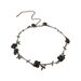 Dark Wind Mountain Camellia For Women, Versatile Fashion Network, Red Tide Flow, Collarbone Chain, High End Niche_ipsvogv.com