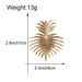 Women’s Jewelry Set Fashion Personalized Alloy Fan Shaped Leaf Earrings Style Simple Atmospheric Earrings For Women_ipsvogv.com